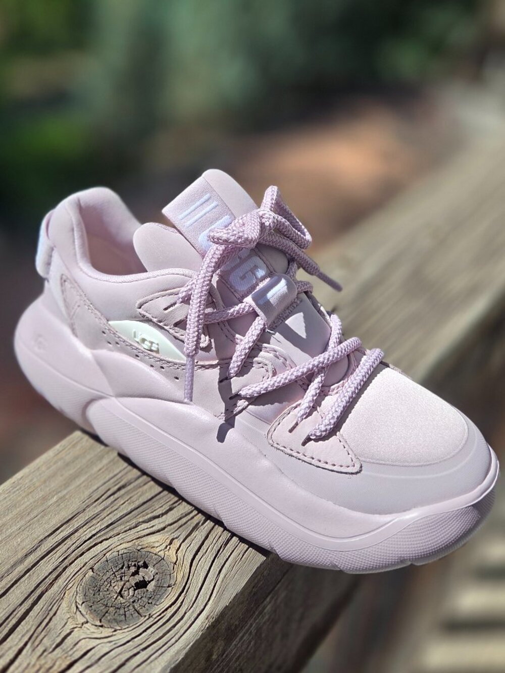 UGG Sneakers. Color: pink. Size: 7/38/24cm. NEW w Box. TTS.